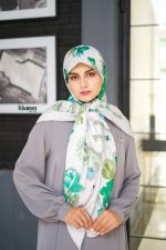 روسری ابریشم ژاکارد jc001