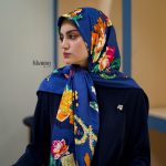 روسری ابریشم ژاکارد jc002