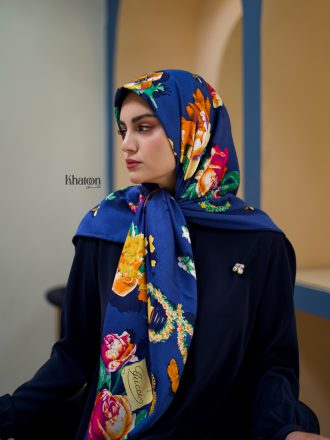 روسری ابریشم ژاکارد jc002