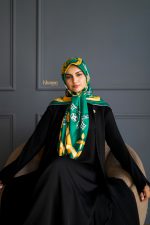 روسری ابریشم ژاکارد jc003