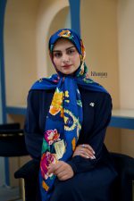 روسری ابریشم ژاکارد jc002