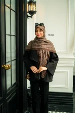 روسری سیا اسکارف si006