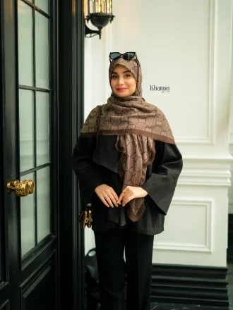 روسری سیا اسکارف si006