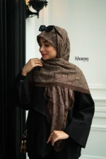 روسری سیا اسکارف si006
