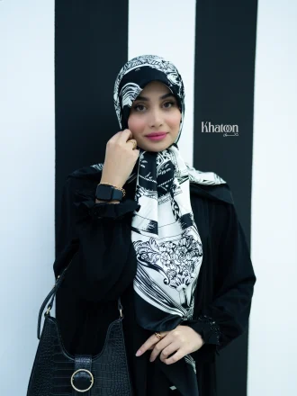 روسری ابریشم توییل TH002