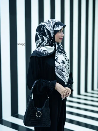 روسری ابریشم توییل TH002