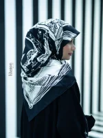 روسری ابریشم توییل TH002