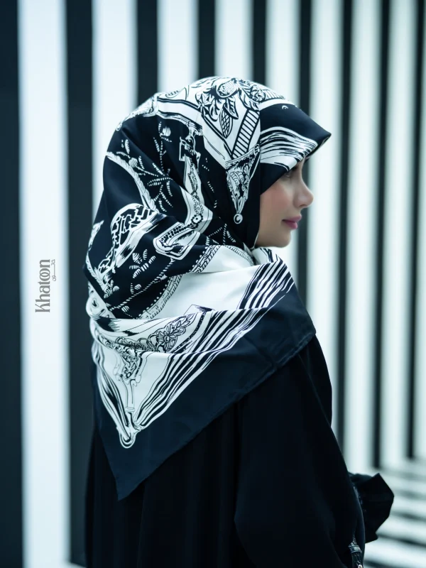 روسری ابریشم توییل TH002