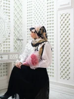 روسری ابریشم توییل TH006