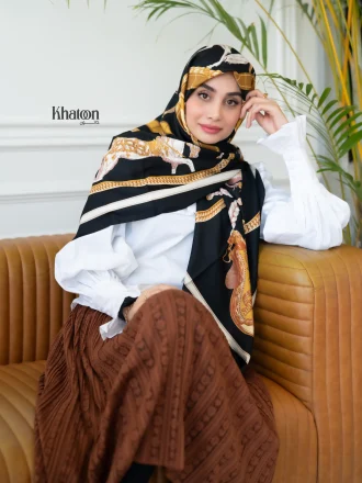 روسری ابریشم توییل TH005