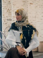 روسری ابریشم توییل TH003