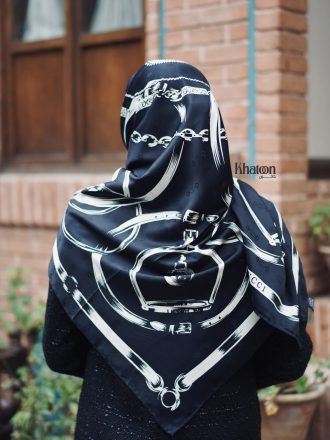 روسری ابریشم ژاکارد jc0016