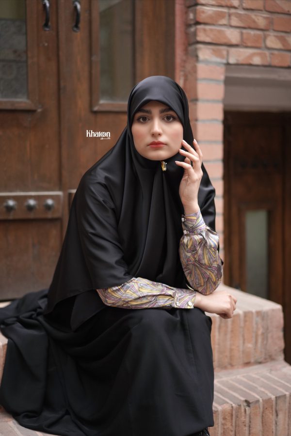 روسری ابریشم سیلک تک رنگ AS005
