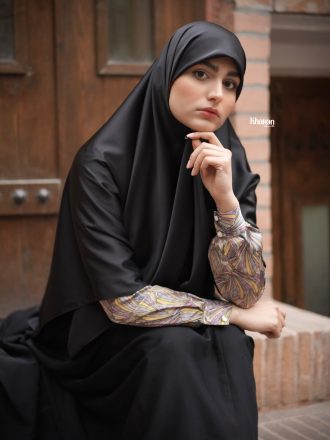 روسری ابریشم سیلک تک رنگ AS005