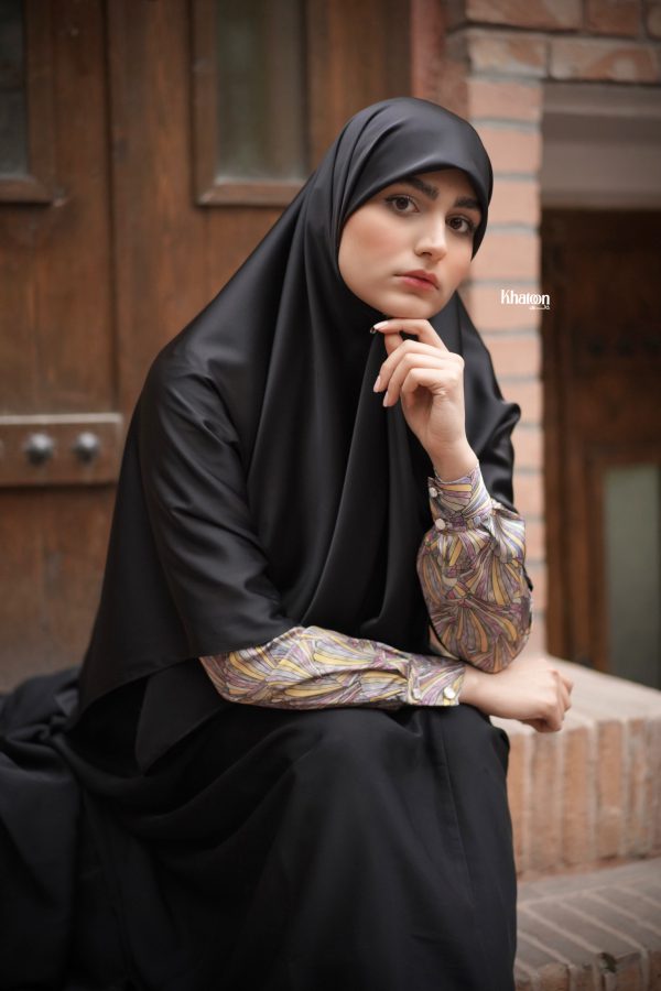 روسری ابریشم سیلک تک رنگ AS005