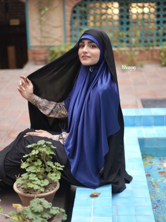 روسری ابریشم سیلک تک رنگ AS002