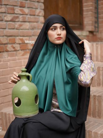 روسری ابریشم سیلک تک رنگ AS001