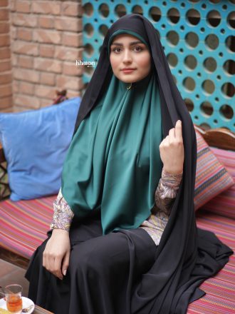 روسری ابریشم سیلک تک رنگ AS001