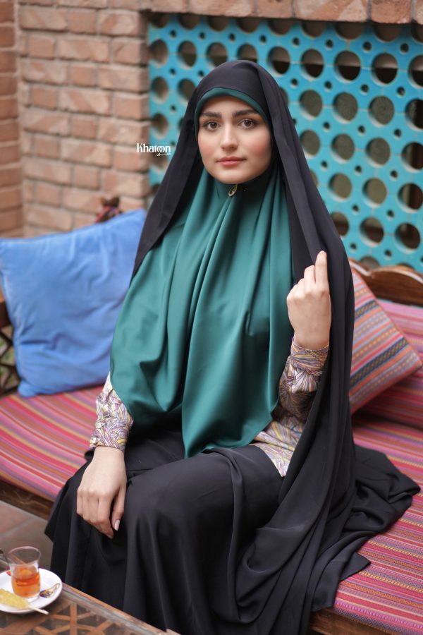 روسری ابریشم سیلک تک رنگ AS001