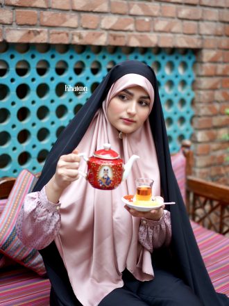 روسری ابریشم سیلک تک رنگ AS004