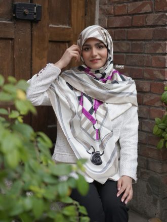 روسری ابریشم توییل TH010