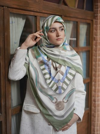 روسری ابریشم توییل TH008