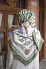 روسری ابریشم توییل TH008