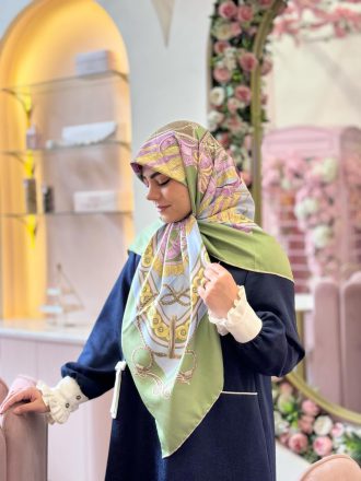 روسری ابریشم توییلTH020