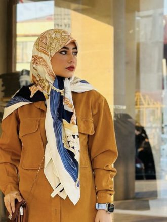 روسری ابریشم توییلTH013