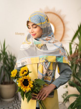 روسری ابریشم توییلTH021