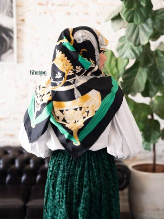 روسری ابریشم توییلTH019