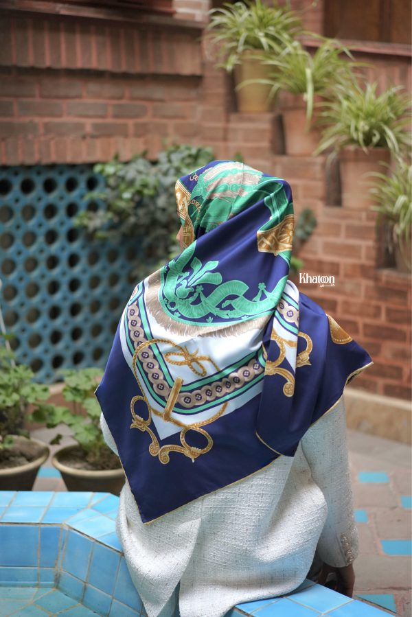 روسری ابریشم توییل TH011
