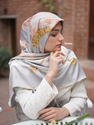 روسری ابریشم توییل TH012