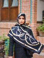 روسری ابریشم ژاکارد jc026