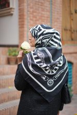 روسری ابریشم توییلTH022