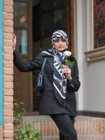 روسری ابریشم توییلTH022