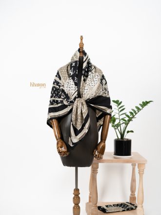 روسری ابریشم توییل TH026