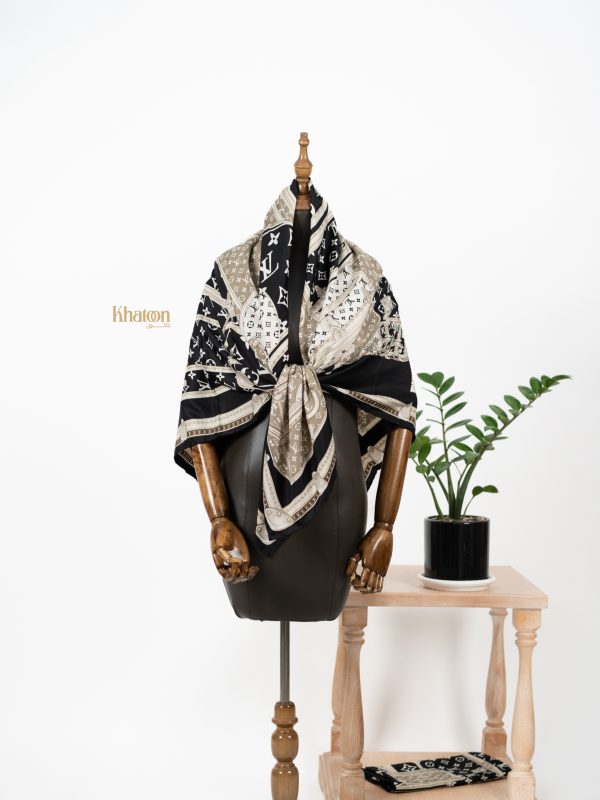 روسری ابریشم توییل TH026