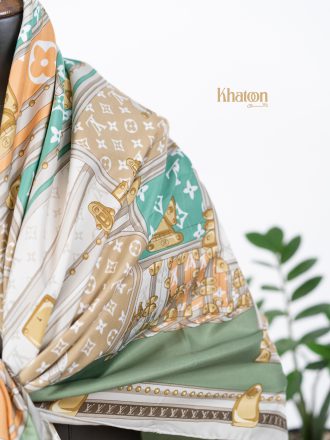 روسری ابریشم توییل TH028