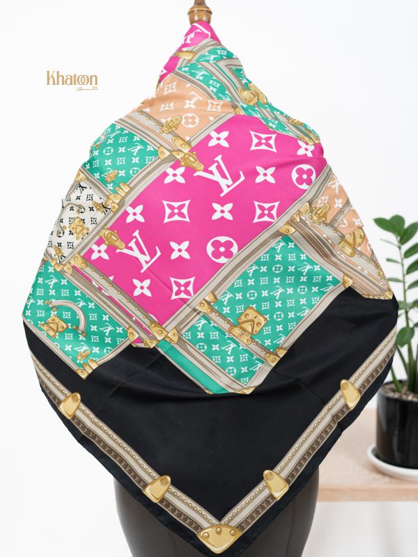 روسری ابریشم توییل TH027