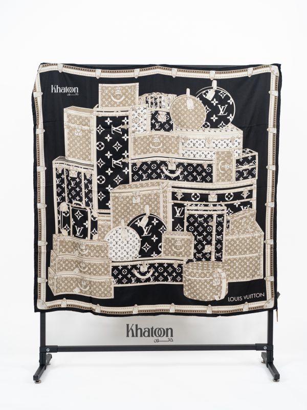 روسری ابریشم توییل TH026
