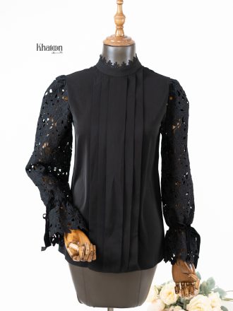 شومیز گیپور fr004
