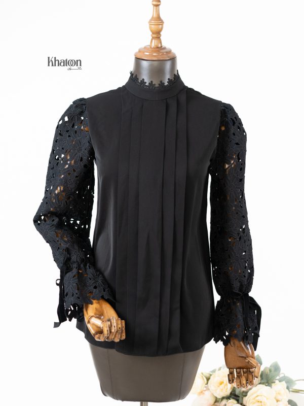 شومیز گیپور fr004