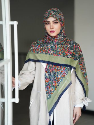 روسری سیا اسکارف ni002