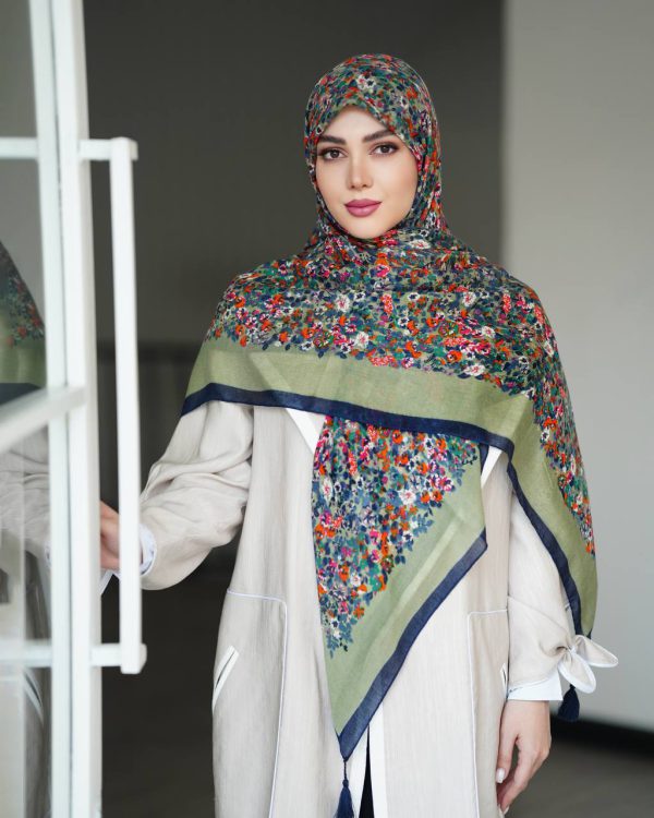 روسری سیا اسکارف ni002