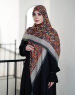 روسری سیا اسکارف ni003