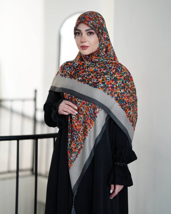 روسری سیا اسکارف ni003