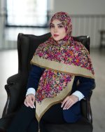 روسری سیا اسکارف ni004