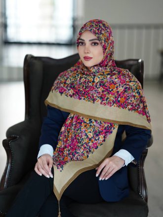 روسری سیا اسکارف ni004