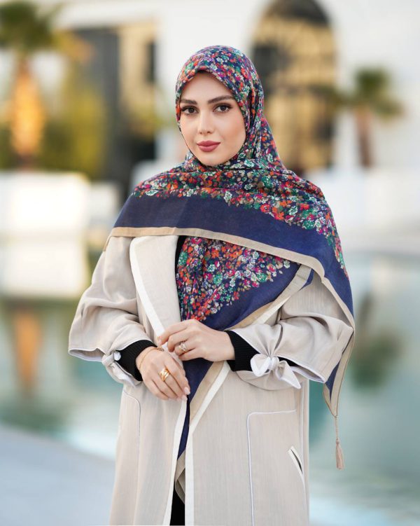 روسری سیا اسکارف ni005
